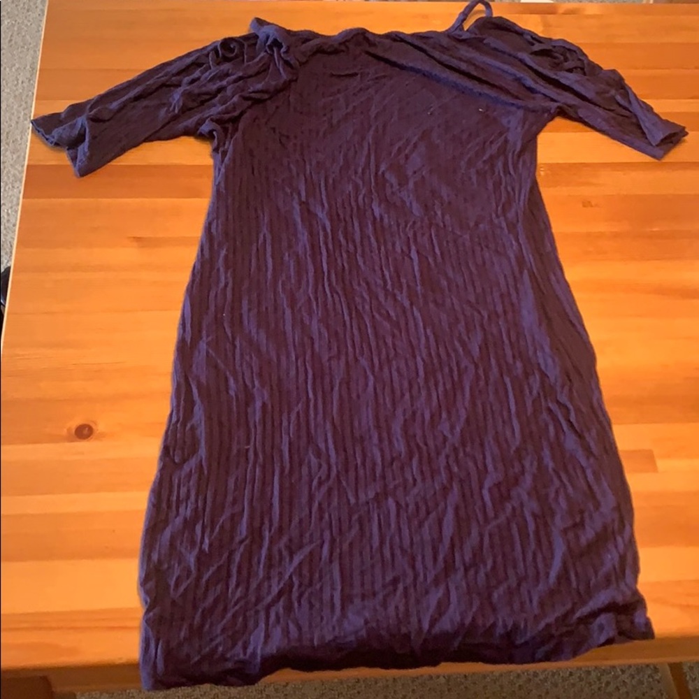 Navy blue dress
